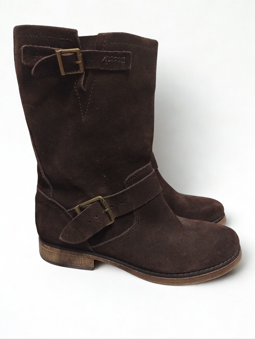 Vintage Y2K American Eagle Suede Boots Women's Size 8
